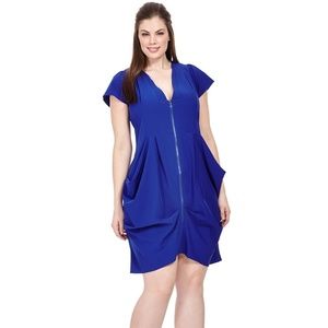 LAST CHANCE! City Chic Zip-Front Tunic Dress